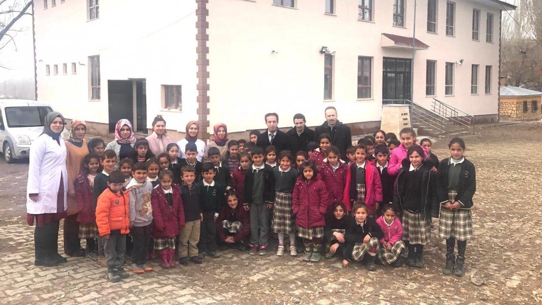 Bulgurlu İlk-Ortaokulumuzu ziyaret ettik..