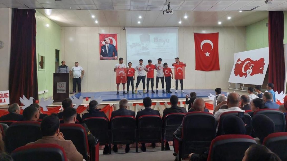 19 Mayıs Atatürk'ü Anma, Gençlik ve Spor Bayramı'nın 104. Yıl Dönümünü Kutlama Programı