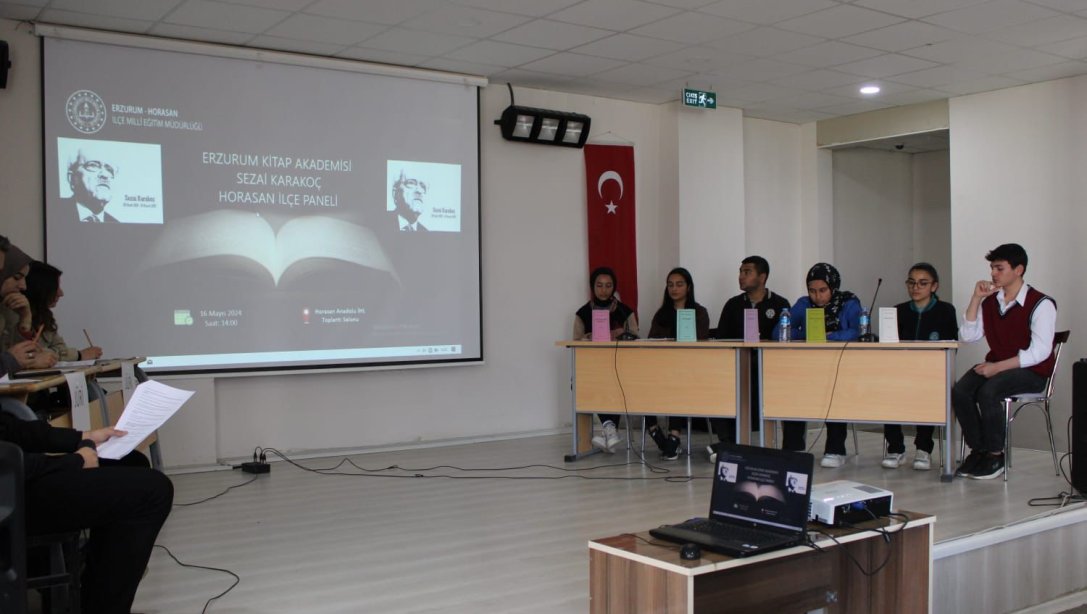 Erzurum Kitap Akademisi İlçe Paneli Gerçekleştirildi.
